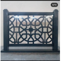 Wall Mounted Laser Cut Fence