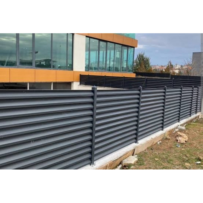 Wall Mounted Louvered Fence