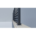 Wall Mounted Louvered Fence