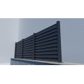 Wall Mounted Louvered Fence